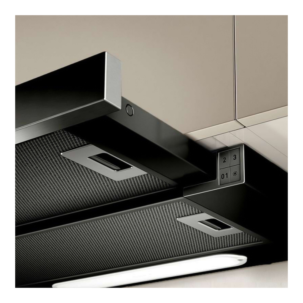 Вытяжка Elica ELITE14LUXBLA60 / Телескопическая / До 18 кв.м / Black photo 4