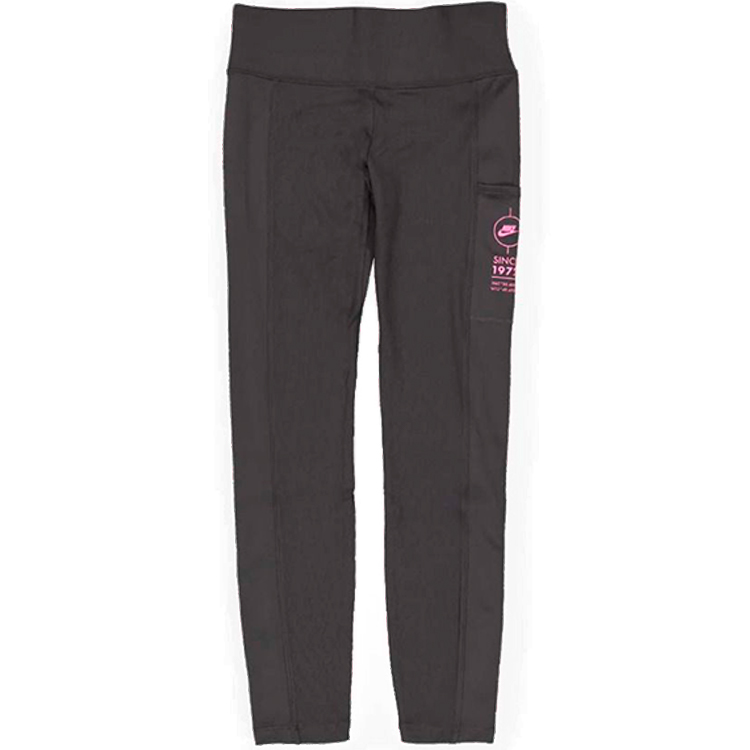 Легинсы Nike W NSW TIGHT RIB SU M Серый Женский photo 1