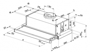 Hota telescopica Faber M6WXA60 thumbnav 2