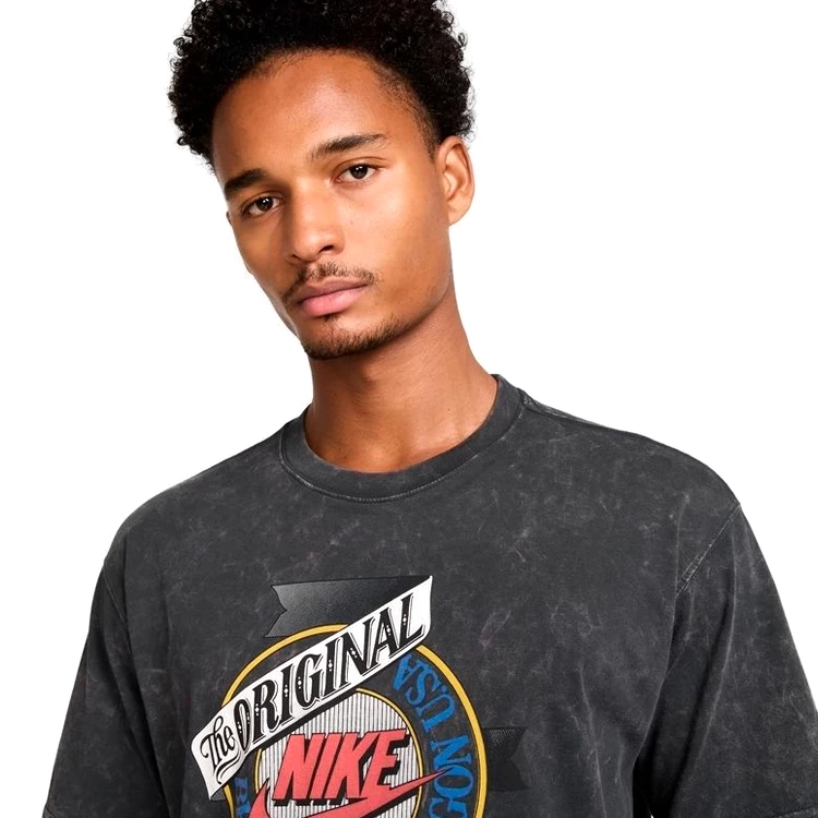 Tricou bărbătesc Nike U NSW TEE M90 TEST PRINT XS Gri photo 5