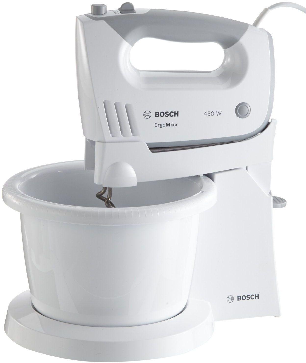 Миксер Стационарный Bosch MFQ36460 / 5 скоростей / Белый photo 1