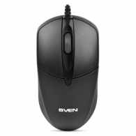 SVEN RX-112, Optical Mouse, 800 dpi, USB, Black thumbnav 1