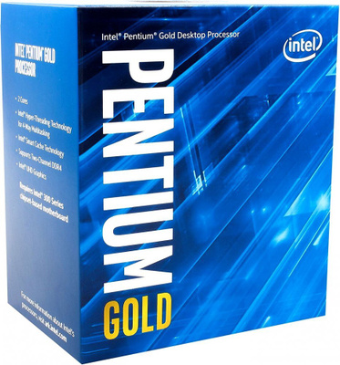 Intel® Pentium® Gold G5620, S1151, 4.0GHz (2C/4T), 4MB Cache, Intel® UHD Graphics 630, 14nm 54W, Box photo 1