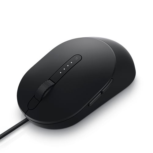 Dell Laser Wired Mouse - MS3220 - Black (570-ABHN) photo 2