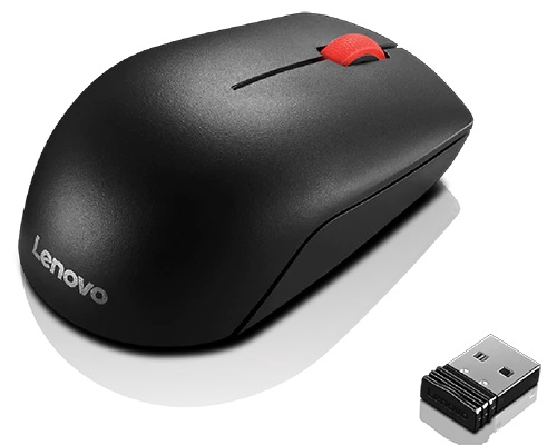 Lenovo Essential Compact Wireless Mouse ( 3 button, 2.4 GHz Wireless via Nano USB, 1000 dpi) photo 3
