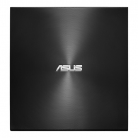 External DVDRW Drive ASUS ZenDrive U9M, Portable Ultra-Slim -13mm, Super-Multi DVDR+8x/-8x, RW+8x/-6x, DL+6x/-6x, M-DISC, Includes two cables for USB Type-C and Type-A, USB2.0 (USB-C/USB-A), Black, Retail thumbnav 2