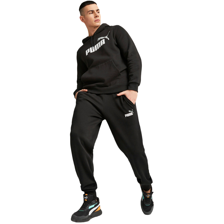 Pantaloni Puma ESS+ 2 Col Logo Pants FL XL Negru Barbati photo 3