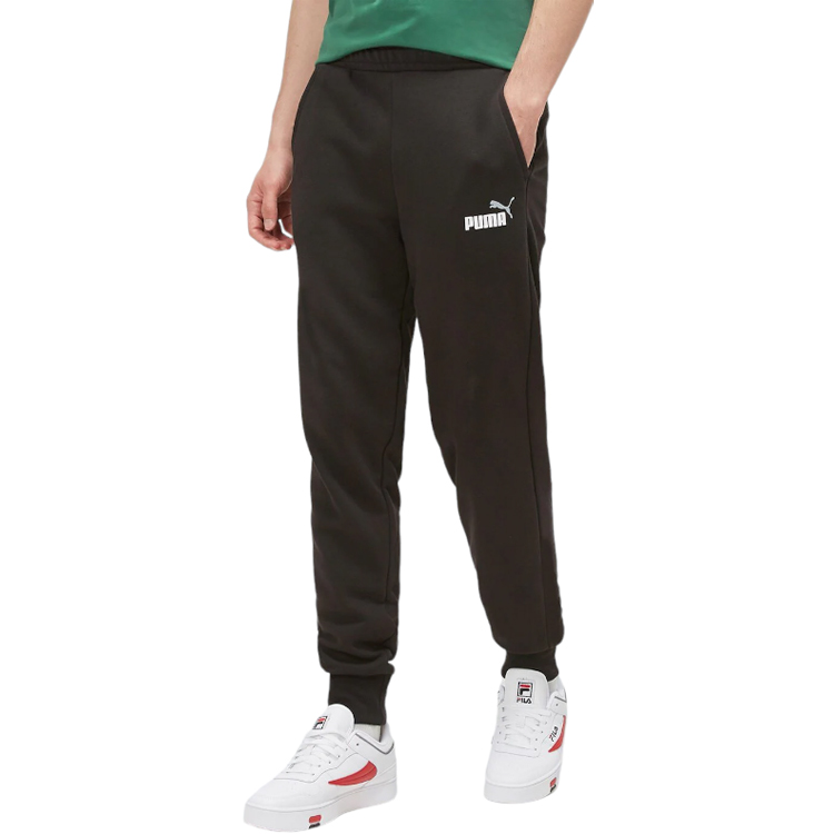 Pantaloni Puma ESS+ 2 Col Logo Pants XXL Negru Barbati photo 3