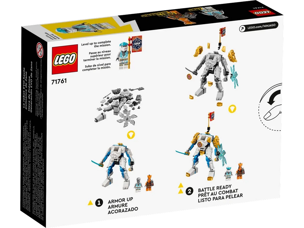 Конструктор Lego Ninjago Zanes Power Up Mech EVO 71761  от 6+ лет photo 5
