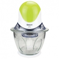 Измельчитель Saturn ST-FP0061, 600 мл, 1 скоростей, Зеленый 