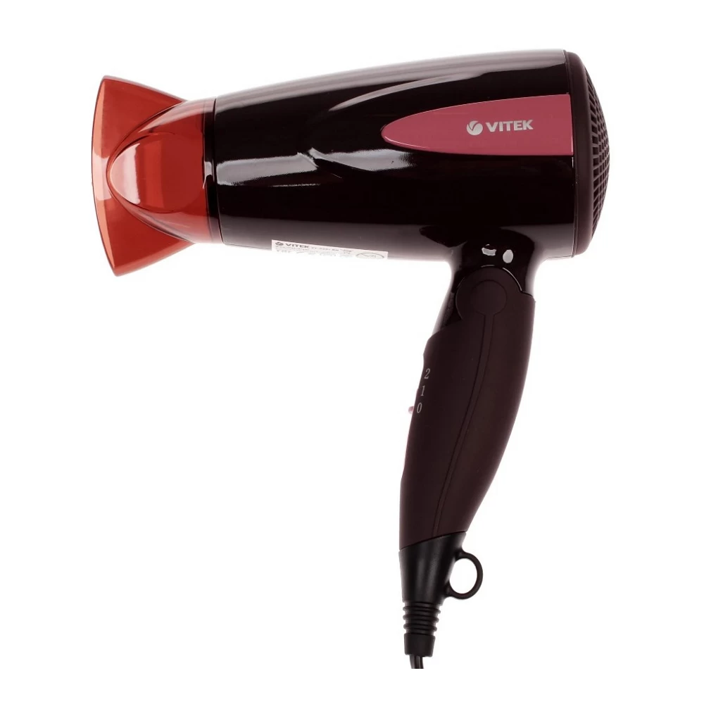 Фен Vitek VT2261 1300W Коричневый photo 1