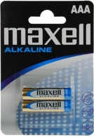 MAXELL Alcaline Battery LR03/AAA, 2pcs, Blister pack thumbnav 1