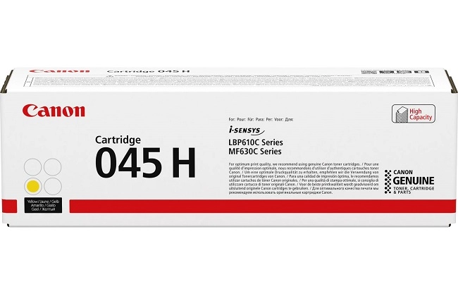 Laser Cartridge Canon 045H (HP CExxxA), yellow (2200 pages) for MF631CN/633CDW,635CX photo 1