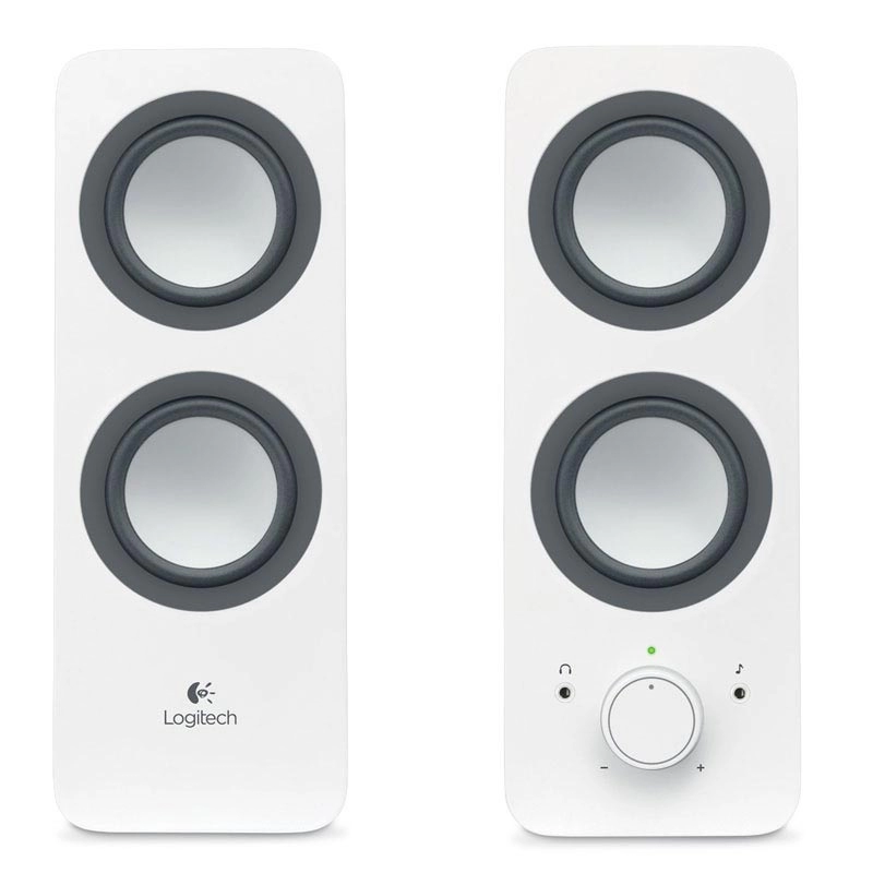 Logitech Z200 Speakers 2.0 ( RMS 5W, 2x2.5W), Stereo headphone jack, White photo 2