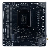 BIOSTAR Racing B660GTN, Socket 1700, Intel® B660 (12th Gen CPU), CPU graphics, HDMI, DP, Dual 2xDDR4-5000+, 1xPCIe X16 5.0, 4xSATA3, 2xM.2 4.0, 1xM.2 E-key for Wi-Fi, ALC1220 HDA, 2.5GbE LAN, 4xUSB3.2Gen2, 2xUSB3.2, RGB Vivid LED DJ, Mini-ATX thumbnav 3