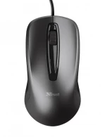 Trust Carve Optical Mouse, 1200 dpi, 3 button, USB, Black 