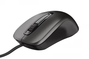 Trust Carve Optical Mouse, 1200 dpi, 3 button, USB, Black thumbnav 3