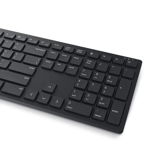 Dell Pro Wireless Keyboard and Mouse - KM5221W - Russian (QWERTY) (RTL BOX), 2.4 GHz, USB Wireless Receiver, Optical Mouse - 3 Buttons, Adjustable DPI up to 4000, AA x 1, Black, Limited Warranty - 3 years. photo 3