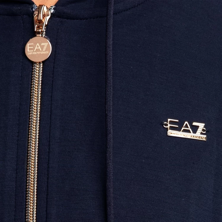 Толстовка EA7 EMPORIO ARMANI SWEATSHIRT XXS Синий Женский photo 5