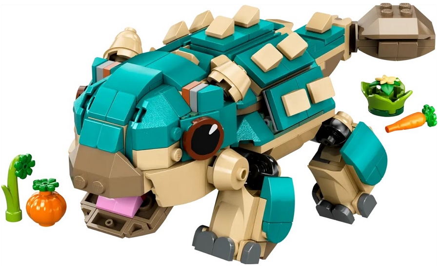 Constructor Lego Jurassic World Baby Bumpy: Ankylosaurus 76962 de la 7+ ani photo 2
