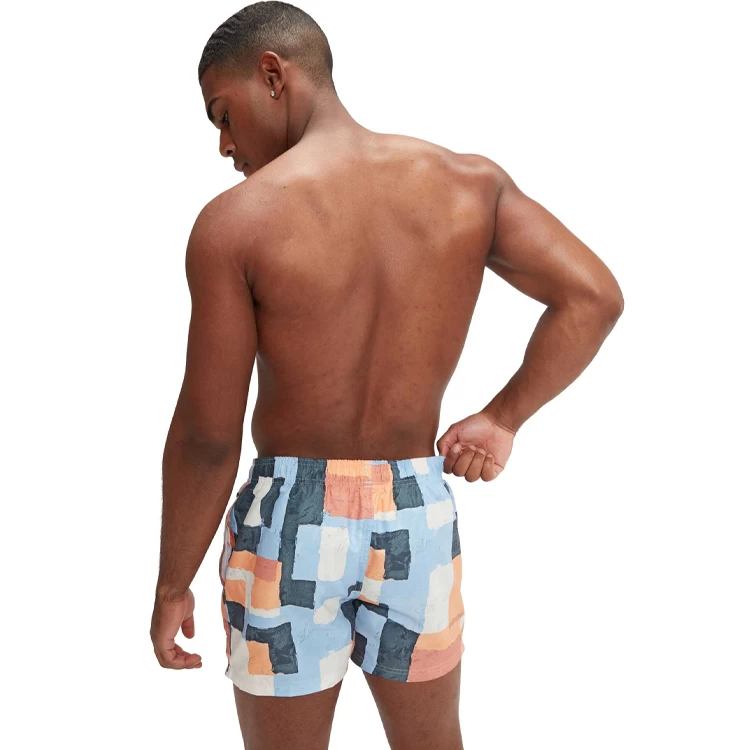 Шорты мужские Speedo DIGI PRINT 14 WSHT AM M Оранжевый/Голубой photo 4
