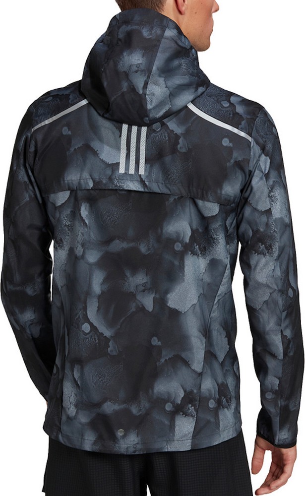Jachetă Adidas MARATHON JKT S Gri pentru bărbați  photo 3