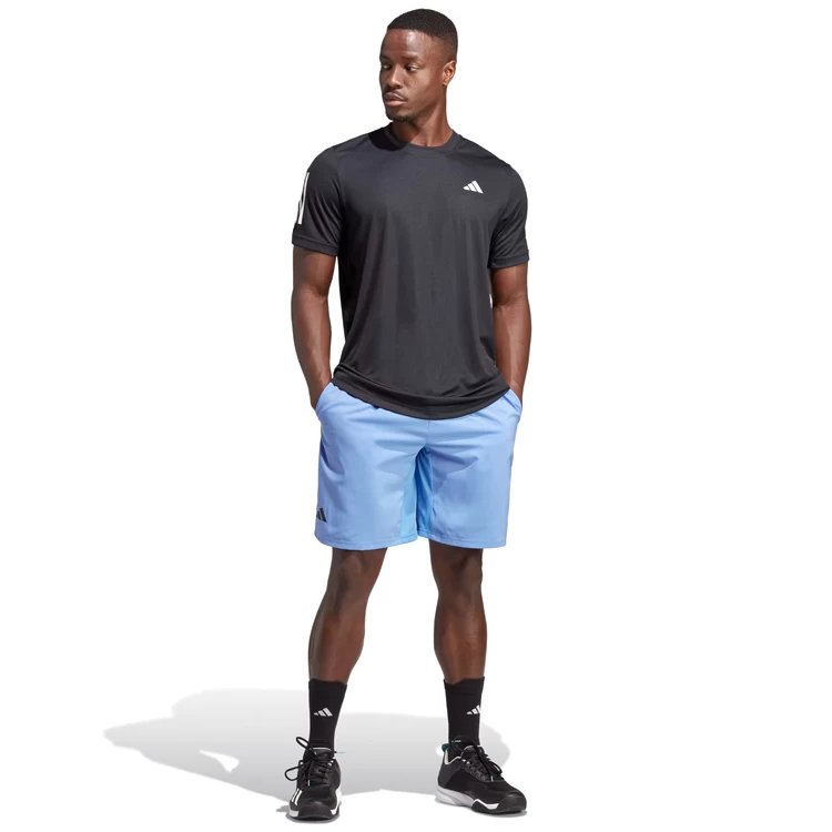 Tricou bărbătesc Adidas CLUB 3STR TEE M Negru photo 4