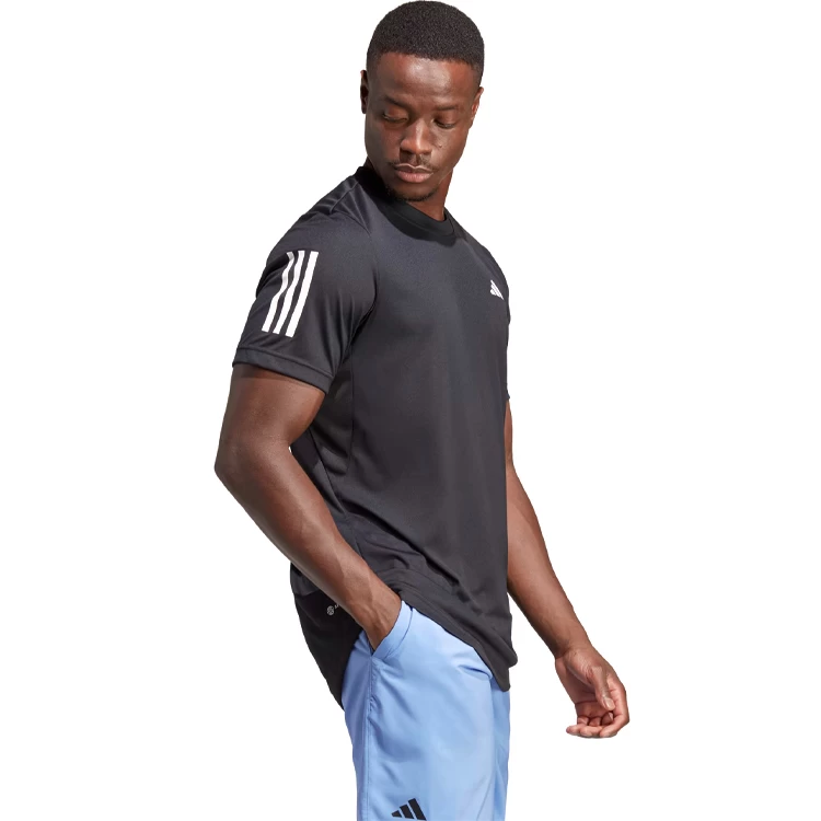 Tricou bărbătesc Adidas CLUB 3STR TEE M Negru photo 5