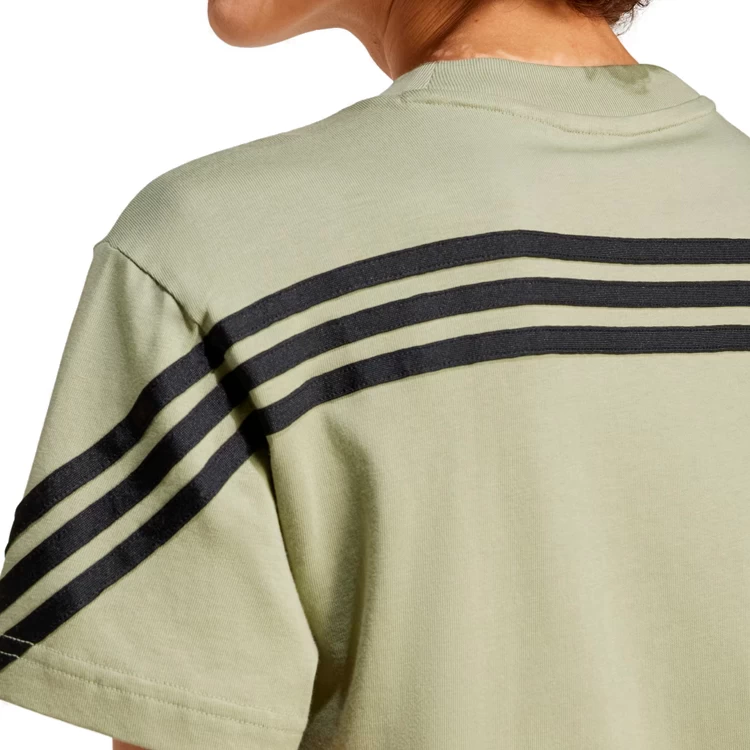 Tricou Adidas W FI 3S TEE XXS Verde Femei photo 4