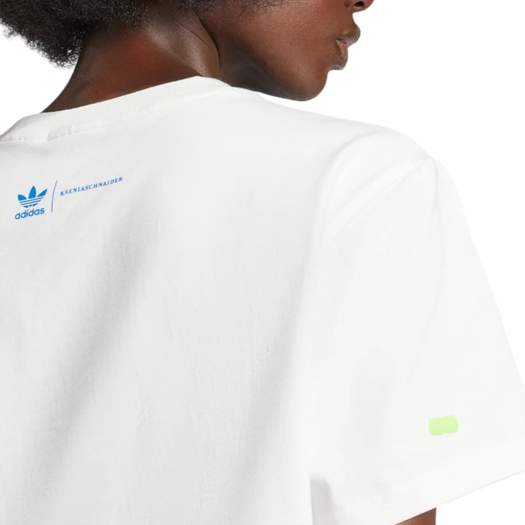 Tricou Adidas KSENIA GFX TEE XS Alb Femei photo 4