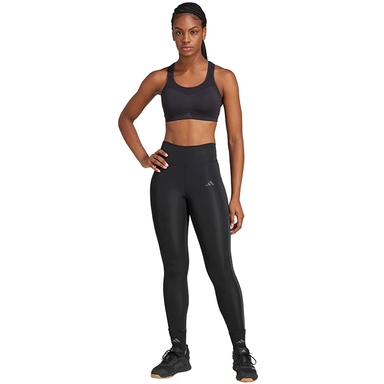 Panta-colanti Adidas OPT 3S 1/1 / Femei / S / Negru photo 4
