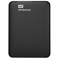 2.5" External HDD 4.0TB (USB3.0)  Western Digital "Elements", Black, Durable design thumbnav 1