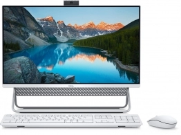 All-in-One PC - 23.8" DELL Inspiron 5400 FHD IPS Infinity Touch (Intel® Core® i7-1165G7, 16GB (1х16) DDR4, 256GB M.2 PCIe NVMe+1TB HDD, NVIDIA® GeForce® MX330 2GB GDDR5 , HD Webcam, WiFi 6 2х2, BT, KM636 Wireless KB+MS, Win10Pro, Silver/White) 