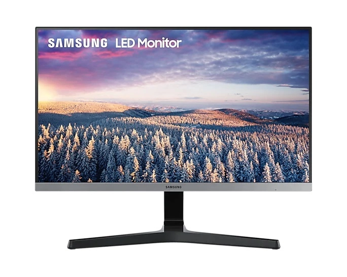 23.8" SAMSUNG IPS LED S24R350FHI ZeroFrame Gray (5ms, 1000:1, 250cd, 1920x1080, 178°/178°, VGA, HDMI, AMD FreeSync 75Hz, Samsung MagicBright/MagicUpscale, VESA) photo 1