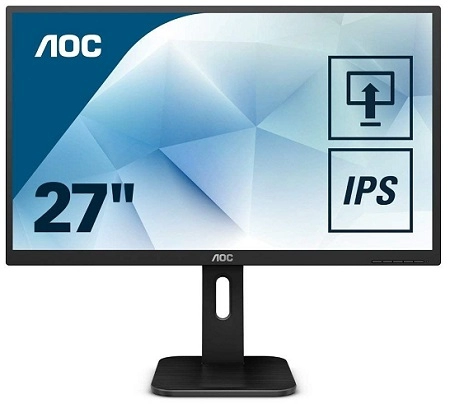 27.0" Монитор AOC 27P1 / 5ms / Black 27" IPS Черный photo 1
