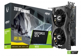 ZOTAC GeForce GTX™ 1650 D6 AMP! Core Edition 4GB GDDR6, 128bit, 1650/12000Mhz, Dual Fansink, 2*70mm Twin Fan, HDCP, 1xDVI-D, 1xHDMI, 1xDisplayPort, FireStorm, Wide Aluminium Array, 1x 6pin, Light Pack thumbnav 4