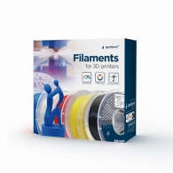Gembird TPU flexible filament, Copper, High elasticity Thermoplastic Polyurethane, 1.75mm, 1kg thumbnav 2