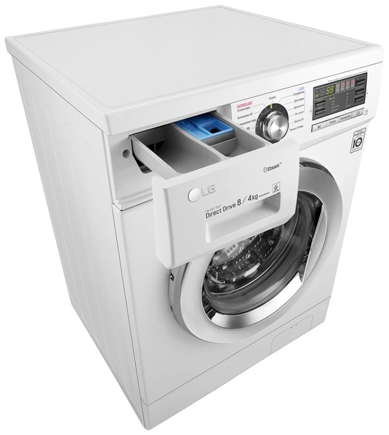 Cтирально-сушильная машина LG F1496ADS3 photo 3