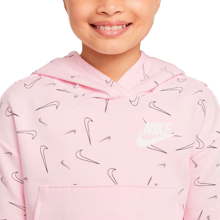 Толстовка Nike G NSW FLC AOP HOODIE / Женский / L / Розовый photo 5