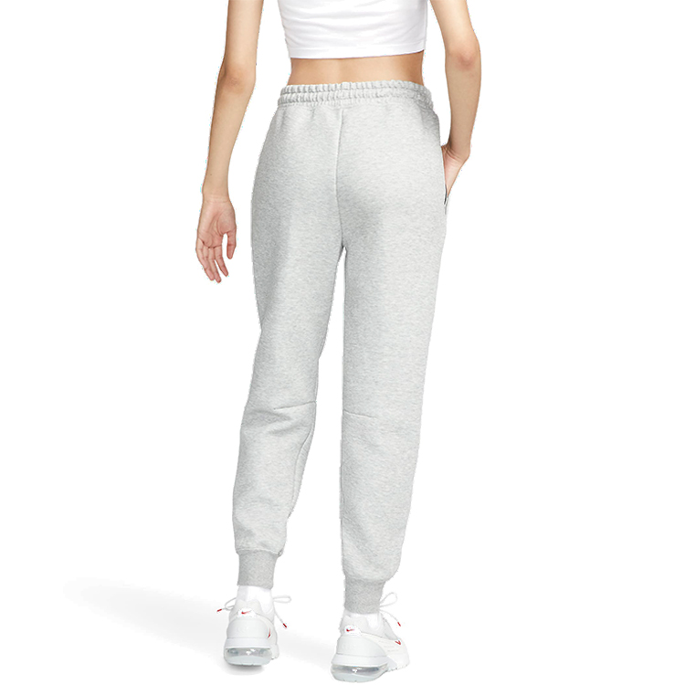 Брюки Nike W NSW TCH FLC MR JGGR XS Серый Женский photo 2