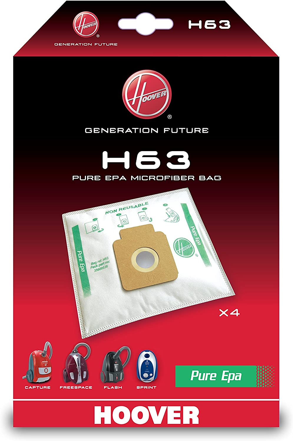 Colector de praf Hoover FREESPACE H63, China photo 2