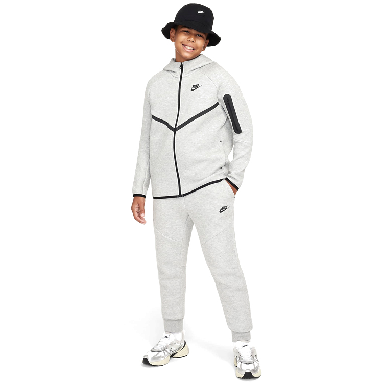 Брюки Nike B NSW TCH FLC JGGR - PD S+ Серый Мужской photo 5