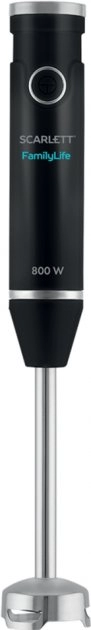 Блендер Scarlett SCHB42F63, 600 мл, 800 Вт, 1 скоростей, Черный photo 2
