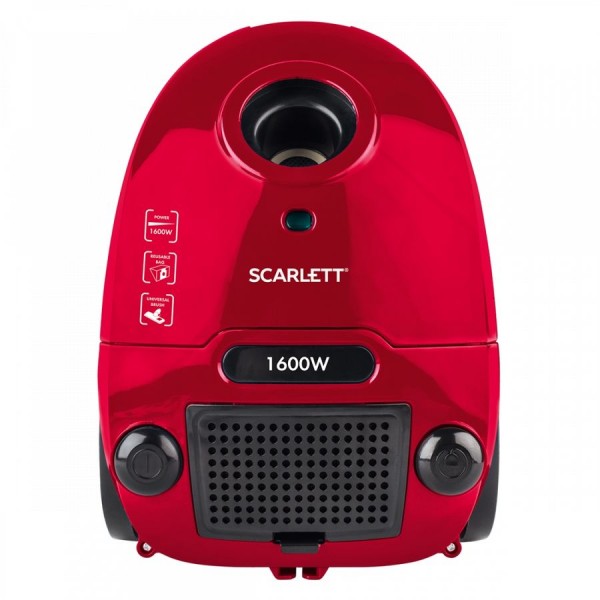 Aspirator cu sac Scarlett SCVC80B63 / 1600W / Rosu photo 1 Aspirator cu sac Scarlett SCVC80B63 / 1600W / Rosu photo 1