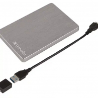 HDD extern Verbatim 3.2 1TB Store n Go ALU Slim Silver VER53663 thumbnav 2