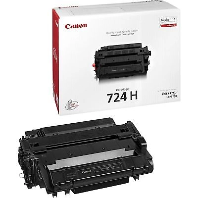 Laser Cartridge Canon 724H, black (12000 pages) for for MF512X &amp; LBP6750DN photo 1