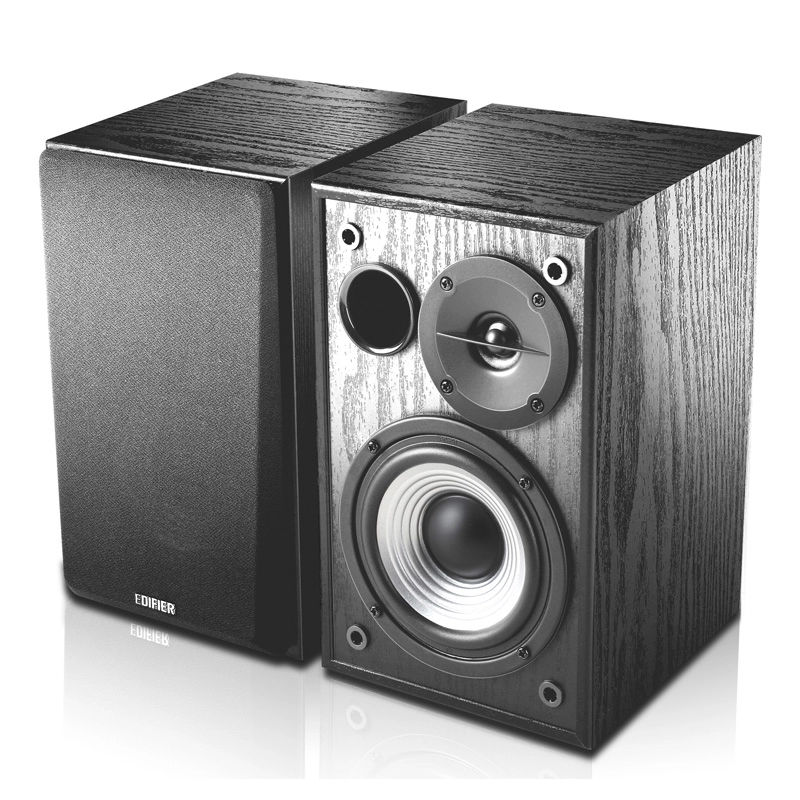 Колонки 2.0 Edifier R980T(Studio) Black / 24W RMS / RCA / wooden photo 1