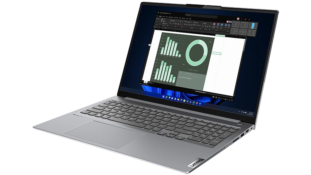 Ноутбук 16” Lenovo ThinkBook 16 G4+ IAP  / WQXGA / Intel Core i5 / 16GB / 512GB SSD / Arctic Grey photo 4