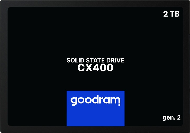 SSD 2.5” GOODRAM CX400 Gen.2, 2.0TB photo 1 SSD 2.5” GOODRAM CX400 Gen.2, 2.0TB photo 1