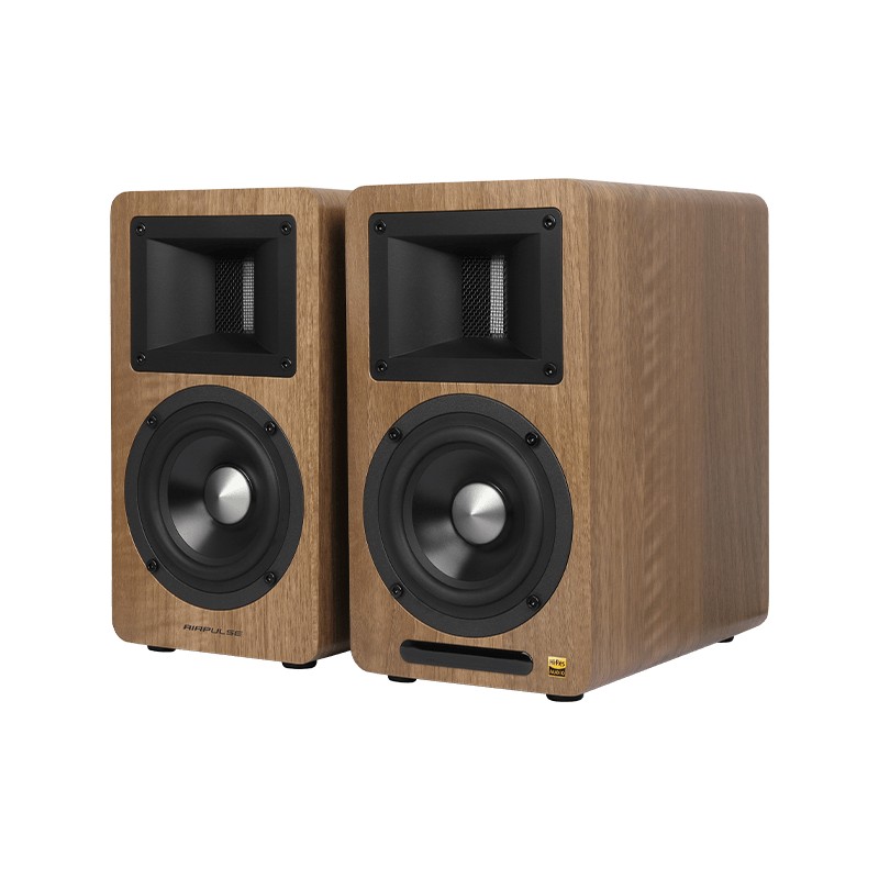 Boxe Edifier Airpulse A80 Walnut/ 100W RMS / Bluetooth 5.0/ Wooden photo 1